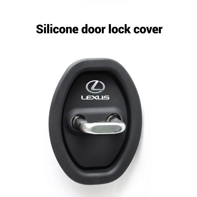7x9cm Silikon-Gel Türschlossabdeckung für Auto für Lexus ES300 RX330 RX300 GS300 IS250 IS200 CT200h IS300 NX RX LX GX GS Zubehör