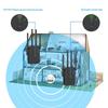 WiFi Repeater Router Signal Booster AC1200M, Dual-Band 2.4G/5G, UK Standard, High Power Gigabit Wireless Amplifier