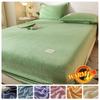 Soft Plush Warm Mattress Cover Winter Velvet Material Fitted Sheet Thickened Warm Bed Cover Mattress Protector Multiple Sizes