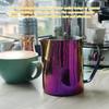 Stainless Coffee Frothing Pitcher Pink Thicken 400ML/600ML Milk Jug Cream Frother Pitcher Latte Art Cup Bar Accessory