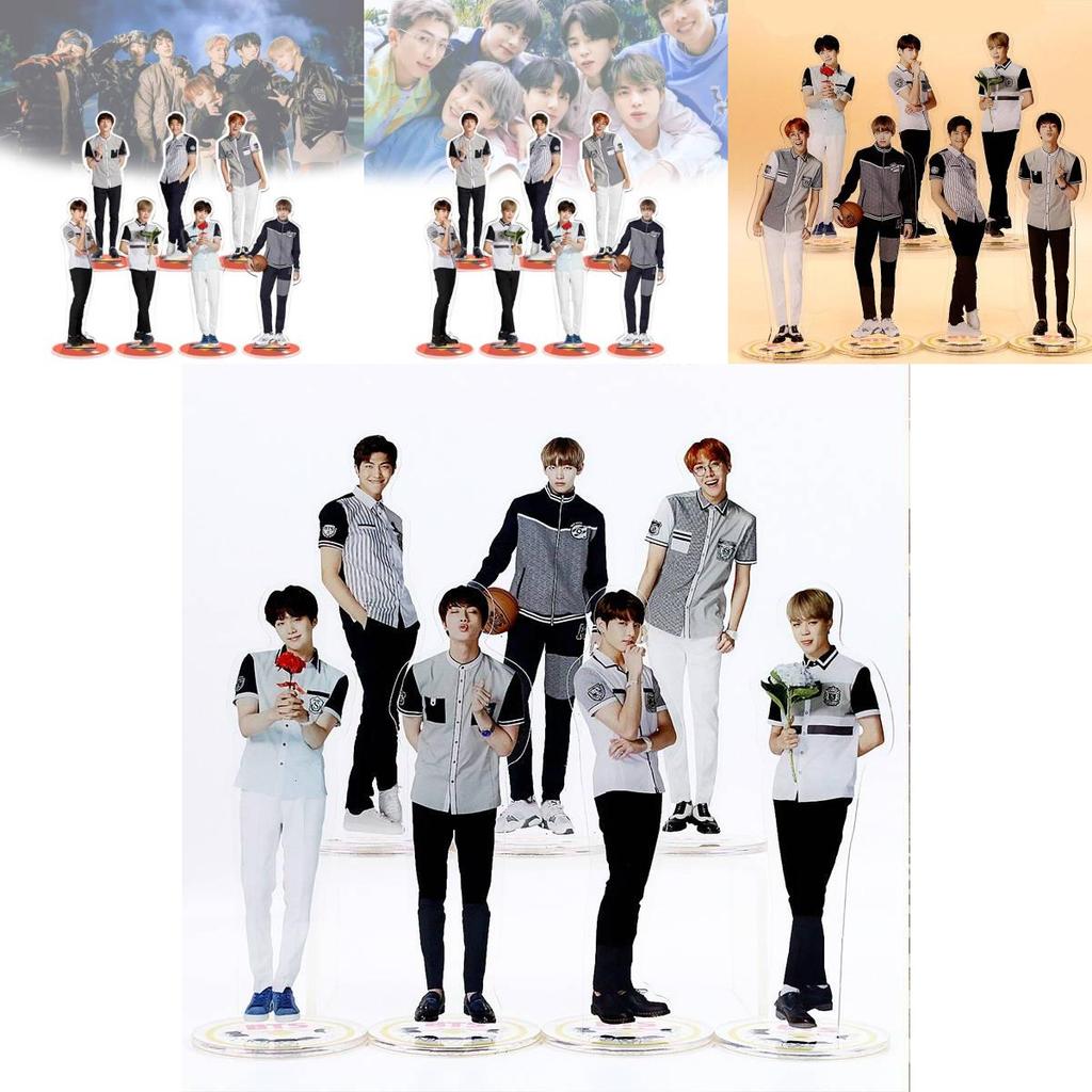 Versatile Double-sided Kpop Star Bts Bangtan Boys Acrylic Stand Figure For Any Space