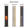 Nylon Trail Loop für Garmin Venu 3/Forerunner 255 245 265 Music/Vivoactive 4 3 Armband Venu 2 Plus Sportarmband 20mm 22mm Armband