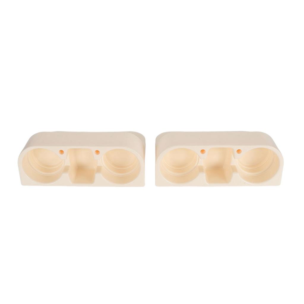 2Pcs Car Seat Wedge Cup Holder Space Saving Washable Removable Car Seat Gap Filler Cup Organizer Sto