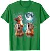 Squirrel Moon Howling Squirrel Head Funny Unisex T-Shirt