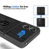 For Motorola Moto G06 4G Case Shockproof Armor Ring Holder Cases For Moto G06 G 06 MotoG06 4G Slide Lens Protect Cover