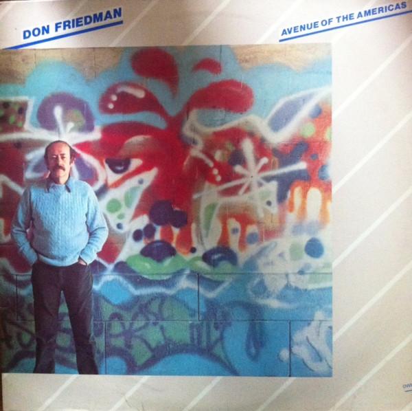 

LP Record DON FRIEDMAN Avenue Of The Americas OWL019 Owl Records 1980 France Jazz Used