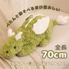 Miaomyao Plush Toy Body Animal Soothing Birthday 70cm Pillow, Dragon/Dinosaur, Fluffy, Item, Kids' Gift,