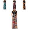 Stunning Women Boho Floral Long Maxi Dress For Cocktail Parties And Summer Events