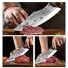 Professional Kitchen Chef Knife Forged Multipurpose Butcher Knife Stainless Steel Cutting Utility Cleaver Vegetable Chopper Fish