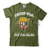 Trump 2024 Anti Liberal T-shirt F Your Feelings Mens Funny Shirt Donald Trump T