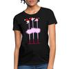 Christmas Flamingos Women's T-Shirt