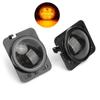 DC 12V LED Side Marker Light with Smoke Color Lens Replacement for Jeep Wrangler JK JKU 2007‑2018