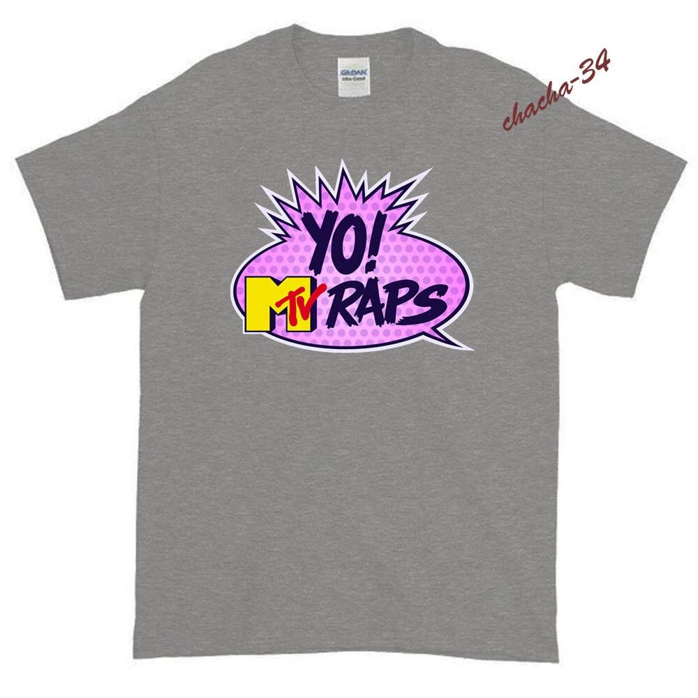 

New Music TeleVision MTV Yo Raps Logo Men s T shirt American USA Size S -XXL 4XL