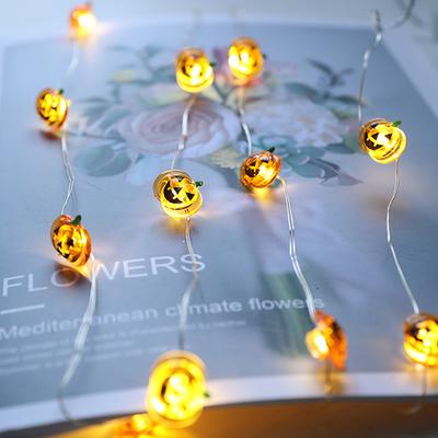 2 Meters/6.6Ft 20LEDs Bell Design String Light Constant Bright& Flash Lighting Mode IP42 Water