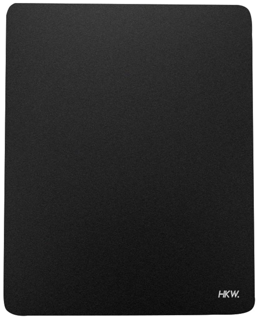 HKW Glass Mouse Pad Gaming Mouse Pad with quiet special glass surface for improved precision and rounded edges for easy Anti-Slip Surface,