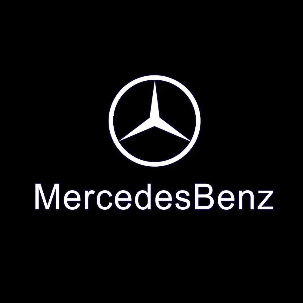 

Car Sticker For Mercedes Benz 2pcs Car Door Sign Welcome Light LED Projection Light For Mercedes Benz AMG GLC GLA GLE GLS GL W20
