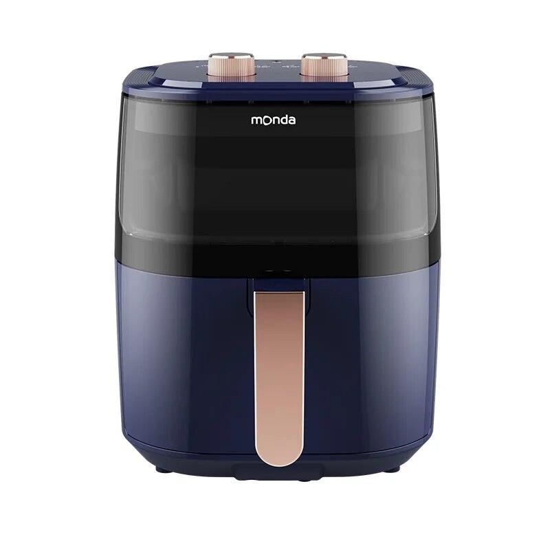 

Воздушная фритюрница, бытовая визуальная многофункциональная электрическая фритюрница, интеллектуальная духовка без масляного дыма 【1】 Standard version темно-синий