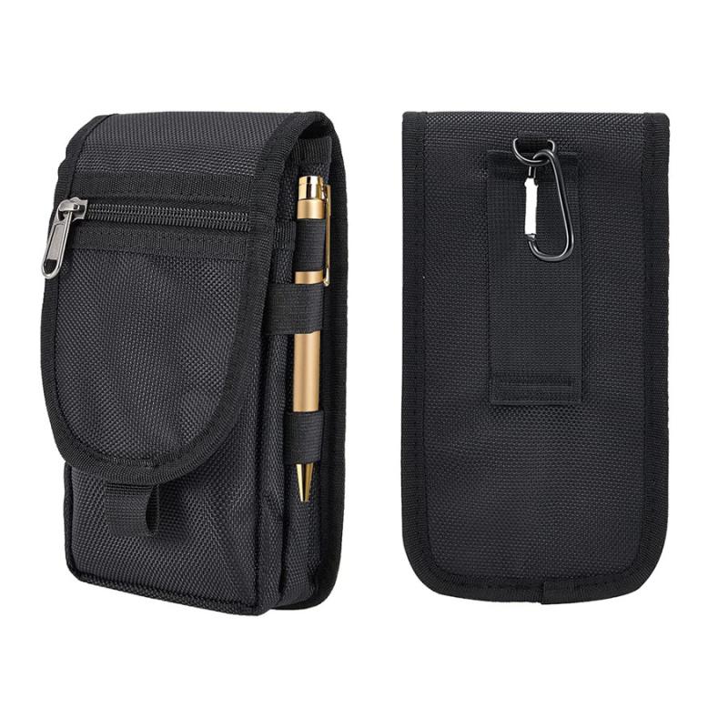 Mobile Phone Bag Casual Waist Bag Pen Insertion Bag Flip Top Mobile Phone Waist Hanging Bag Waist Bag Mobile Phone