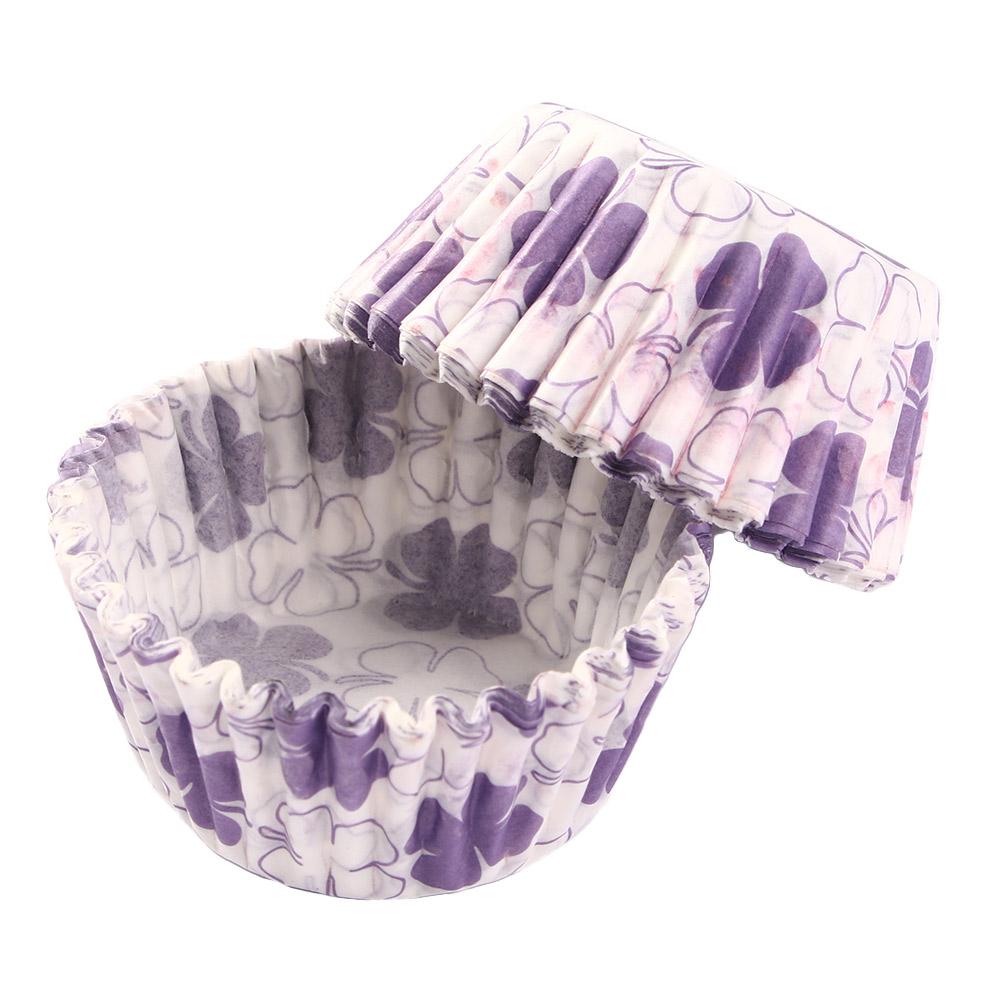 100Pcs/Lot Colorful Dotted Paper Baking Cups Muffin Cupcake Greaseproof Cake Case for Household Baking Tools