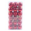 1 Box Christmas Ball Christmas Tree Ornament Home Christmas Hanging Pendant 2024 New Year Gift Holiday Party Decoration