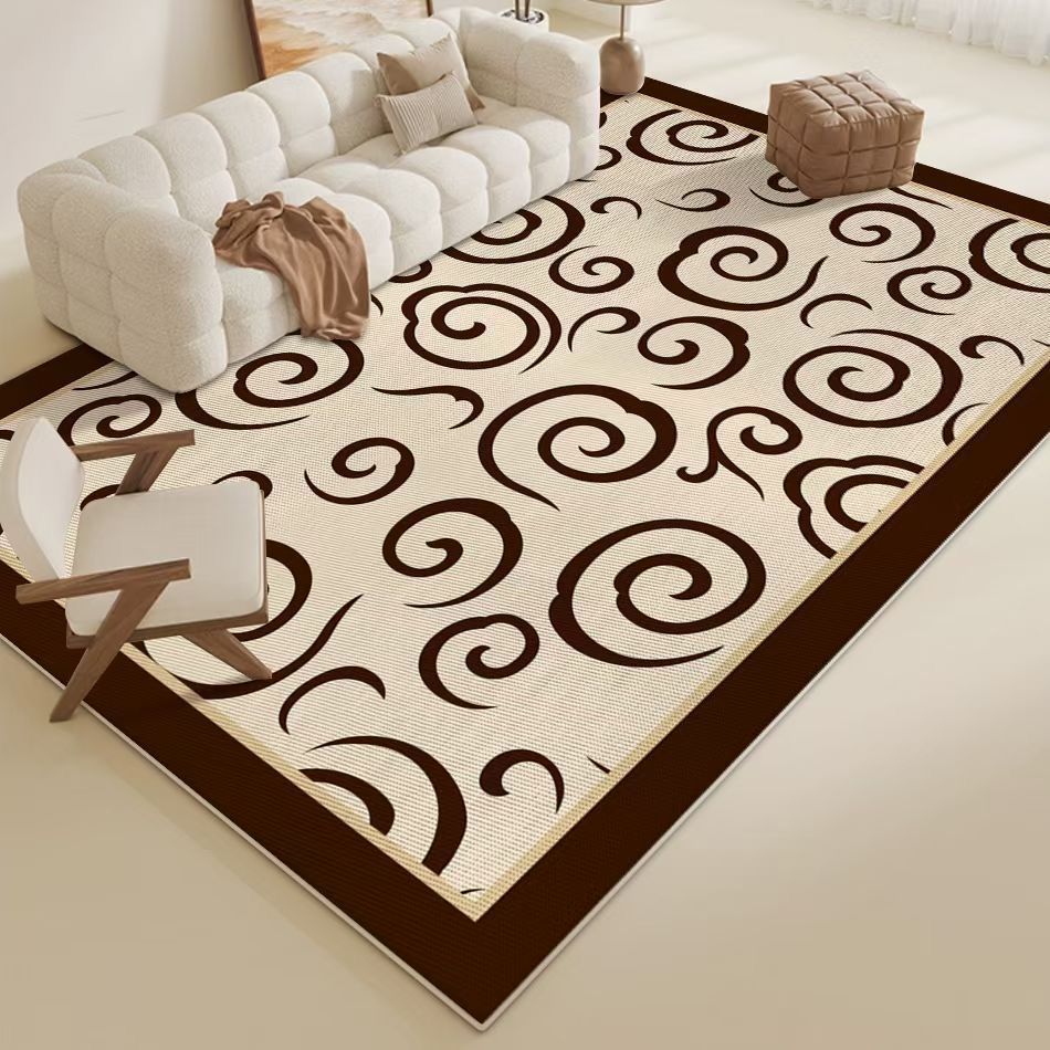 Vintage Carpet Living Room Sofa Coffee Table Mat Bedroom Modern Bed Fully Covered Floor Mat