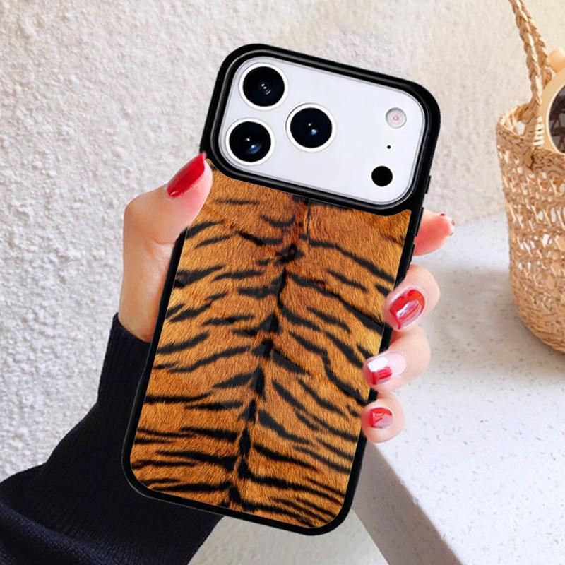Coque de téléphone Tigre Zèbre Léopard Pour iPhone 17 Air 16 15 14 13 12 11 Pro Max Plus