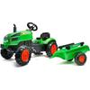 Trettraktor X-Tractor - - Motorhaube zum Öffnen und Anhänger - 100% Hergestellt in Frankreich - 50% recycelter Kunststoff - Ab 2 Jahren
