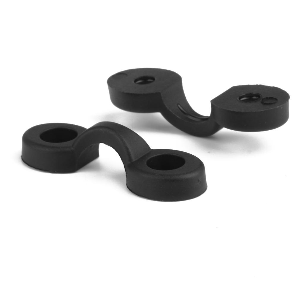 10Pcs Kayak Canoe Boats Nylon Deck Loops tie Pad Eye Buckle