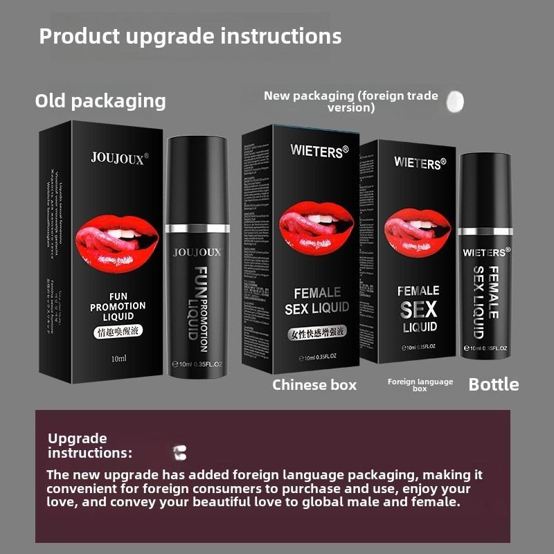 Female Pleasure Enhancement Liquid Room Pleasure Orgasmic Liquid Gel Sex Products