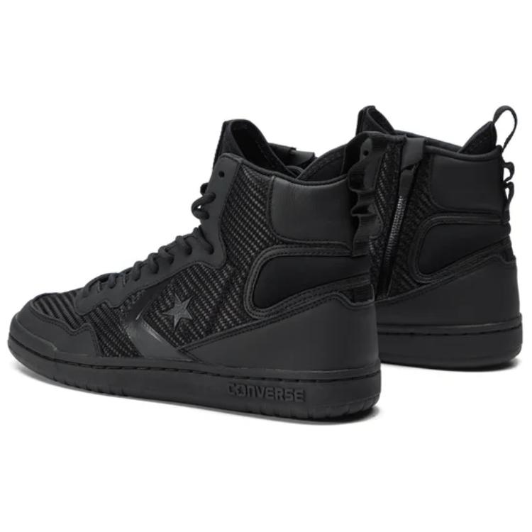 Converse Fastbreak Hi Chaussures de Skate Montantes Confortables Antidérapantes Durables Unisexe Chaussures de Skate Noir 162558C