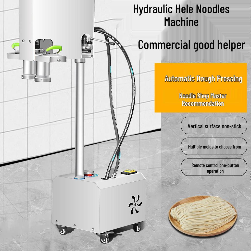 Commercial Electric Stainless Steel Automatic Noodle Press for Fresh Buckwheat & Ramen