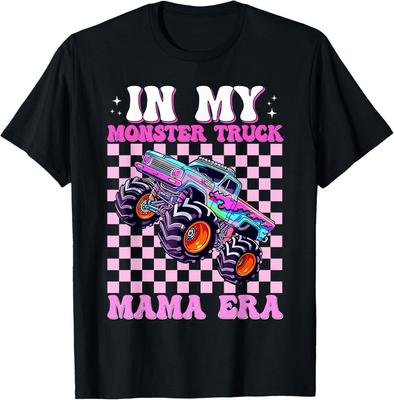 Groovy In My Monster Truck Mama Ära Monster Truck Mama T-Shirt
