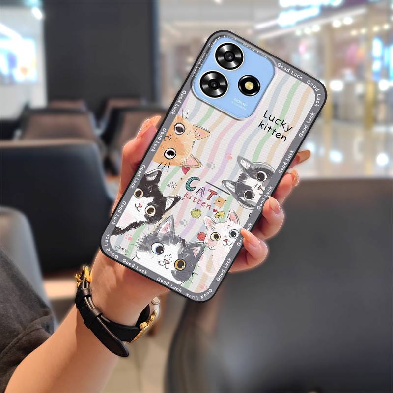 Cute Phone Pouch Phone Case For ZTE Blade A73 4G/V50 Smart/V50 Design 4G/Axon50Lite Durable Protective Dirt-resistant