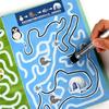 Montessori Training Maze Pen Control Book Children Labyrinth Toys Drawing Tablet Hand Training Shape Games Set Educational Toy