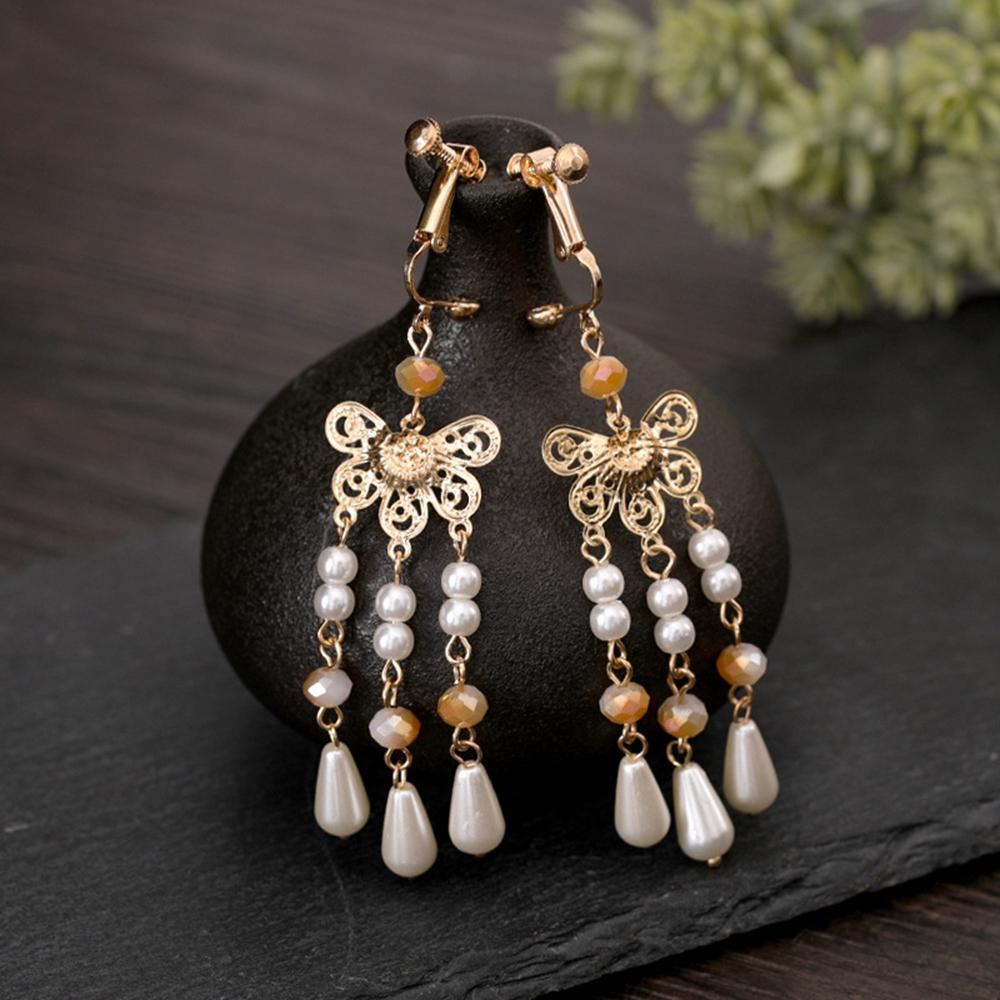 Accessories Hanfu Tassel Hair Comb Pearl Wedding Jewelry Hairpin Hair Sticks Headdress Jewelry Set