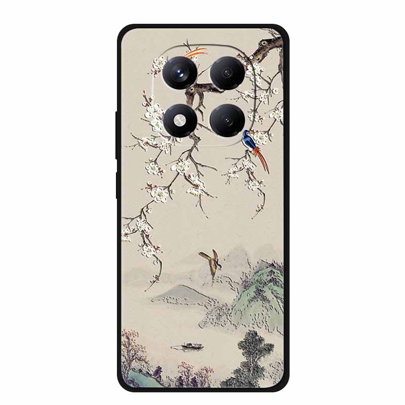 3D Flowers Emboss Fundas For Redmi Note 15 5G (China) Case Soft Silicone Phone Cases For Note 15 5G For China Covers Shell Coque