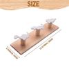ABIY Kids Dinosaur Wall Mounted Coat Hooks Wooden Door Hanger For Boys Bedroom Nursery Playroom Decorations