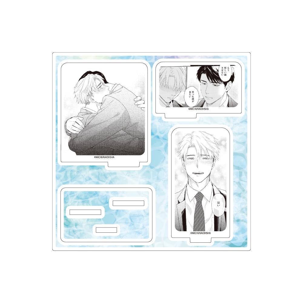 

Michi Sensei 01 Summer BL Fair Acrylic Stand Plate Working Couple s Vacation [Official Illustration]