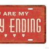 15 x 30cm Shabby Chic Metal Wall Sign Plaque Art Poster Restaurant Tavern Cafe Bar Pub Tin