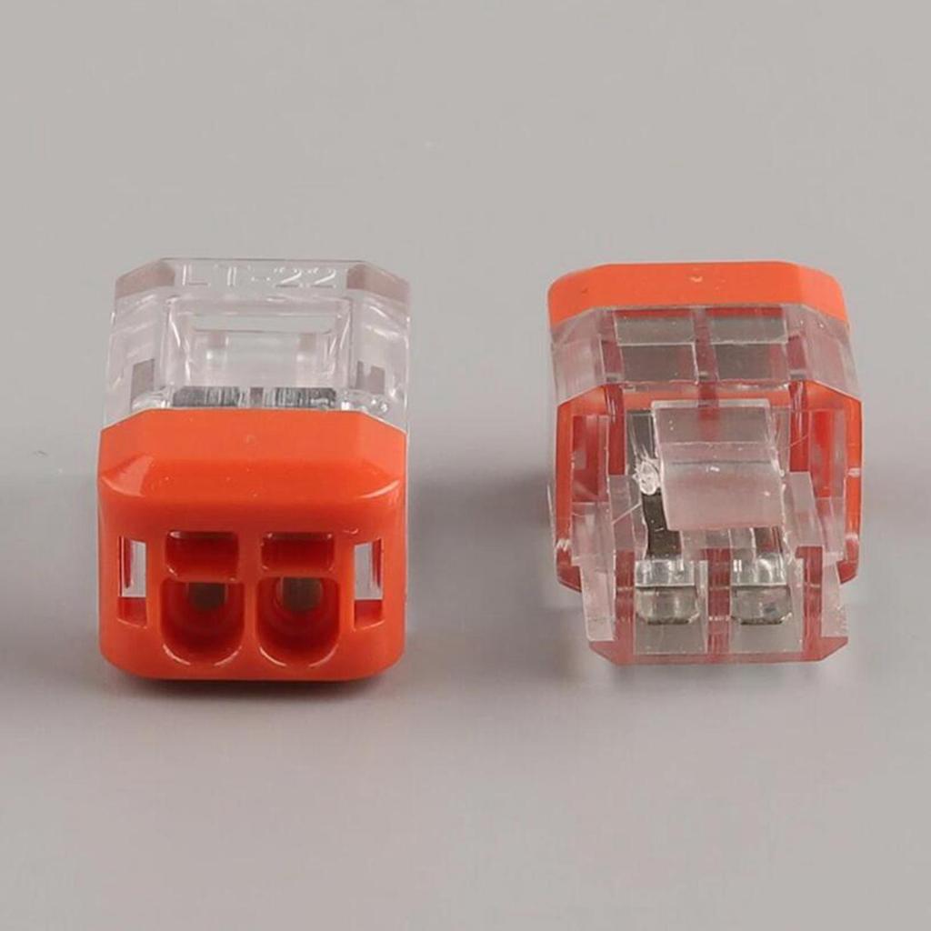Compact Splicing Wire Connector Assortment 5x Lever Wiring Cable Connectors Terminal Loudspeakers