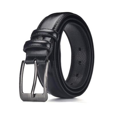 Men's New PU Leather Belt with Iron Pin Buckle – Elegant and Simple Design