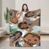 Comfort K-On! K-On Girls Anime Blanket Merch Home Decorative  Throws And Blankets Lightweight Thin Fleece For Outdoor