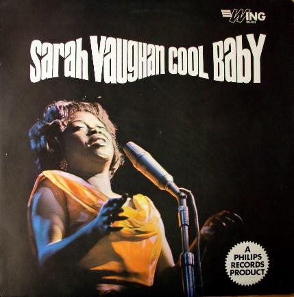 

LP Record SARAH VAUGHAN - Cool Baby WL1083 Wing Records 1966 UK Jazz Used