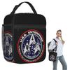 Star Treks Science Fiction TV Series Insulated Lunch Bag for Women Kids Leakproof Food Boxes Thermal Lunch Box Tote