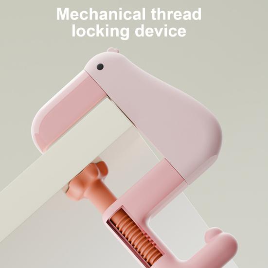 2/3Pcs Handbag Hook Strong Load-bearing Adjustable Design Easy to Install Duck Shape Portable Hook Table Hanger Bracket
