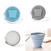 Portable Outdoor Travel Collapsible Silicone Cup Candy Colors