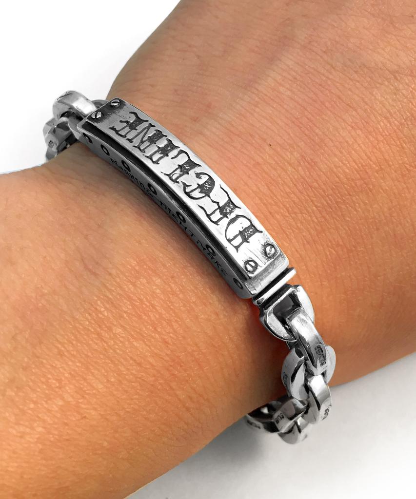 Sheen666 Decline 505 Silver Bracelet