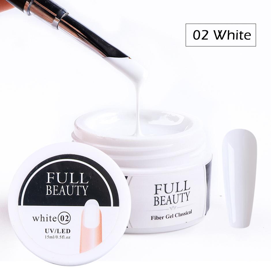 Acrylic UV Extension Nail Gel Glue Quick Building 15ml UV LED Gel Nail Forms Tips Polish Prolong Nail Varnish Construction Tools