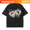 Customization Connor Storrie And Hudson Williams Washed T Shirt Streetwear T-Shirt THE COTTAGE Heated Rivalry Tees Men Women Sho