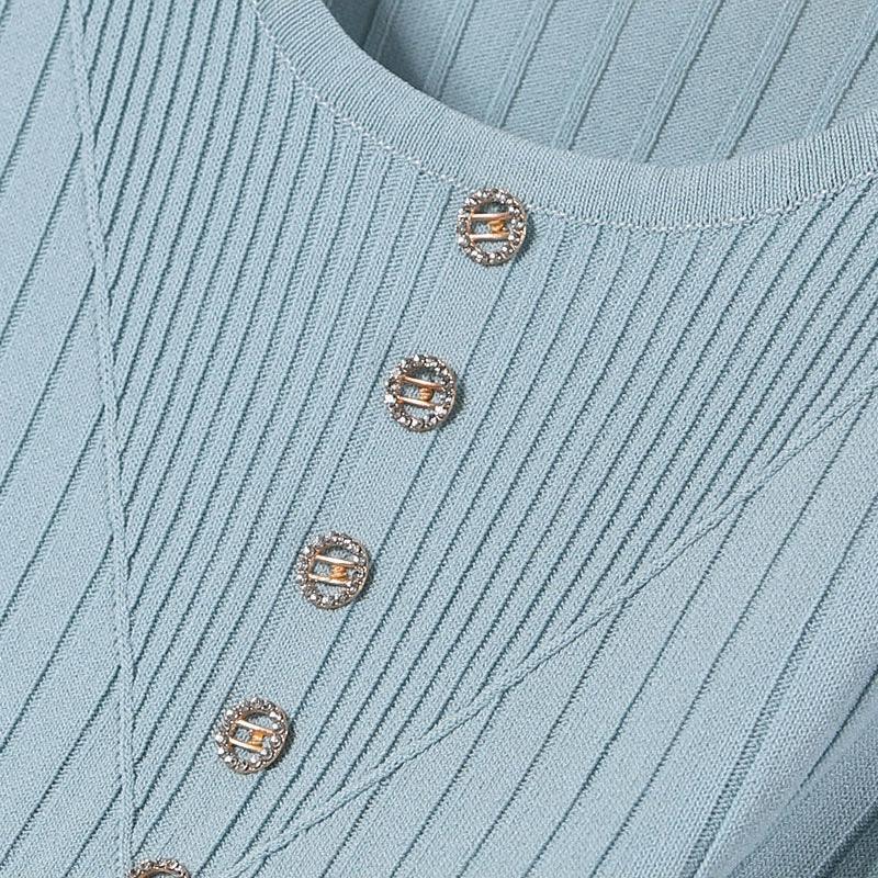 Suspender Vest for Women O-neck Spring and Summer New Style Knitted Sleeveless Bottom Tshirt Tops